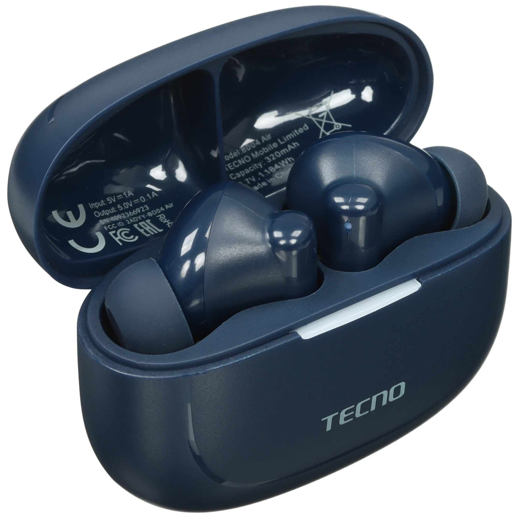 Tecno Buds 4 Air BD04 арт. BD04 AIR MIDNIGHT BLUE