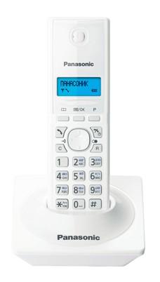 Panasonic KX-TG1711RUW (белый) {АОН, Caller ID,12 мелодий звонка,подсветка дисплея,поиск трубки}
