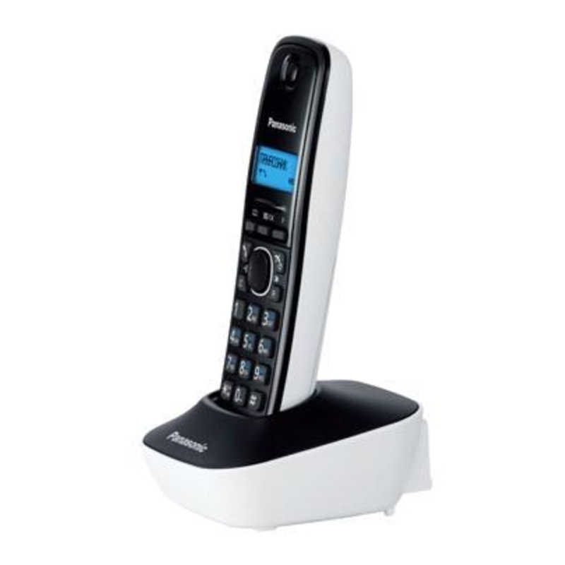 Panasonic KX-TG1611RUW (белый) {АОН, Caller ID,12 мелодий звонка,подсветка дисплея,поиск трубки}
