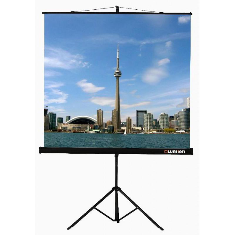 Lumien Eco View LEV-100101 Экран на треноге 150x150 см 1:1 напольный рулонный