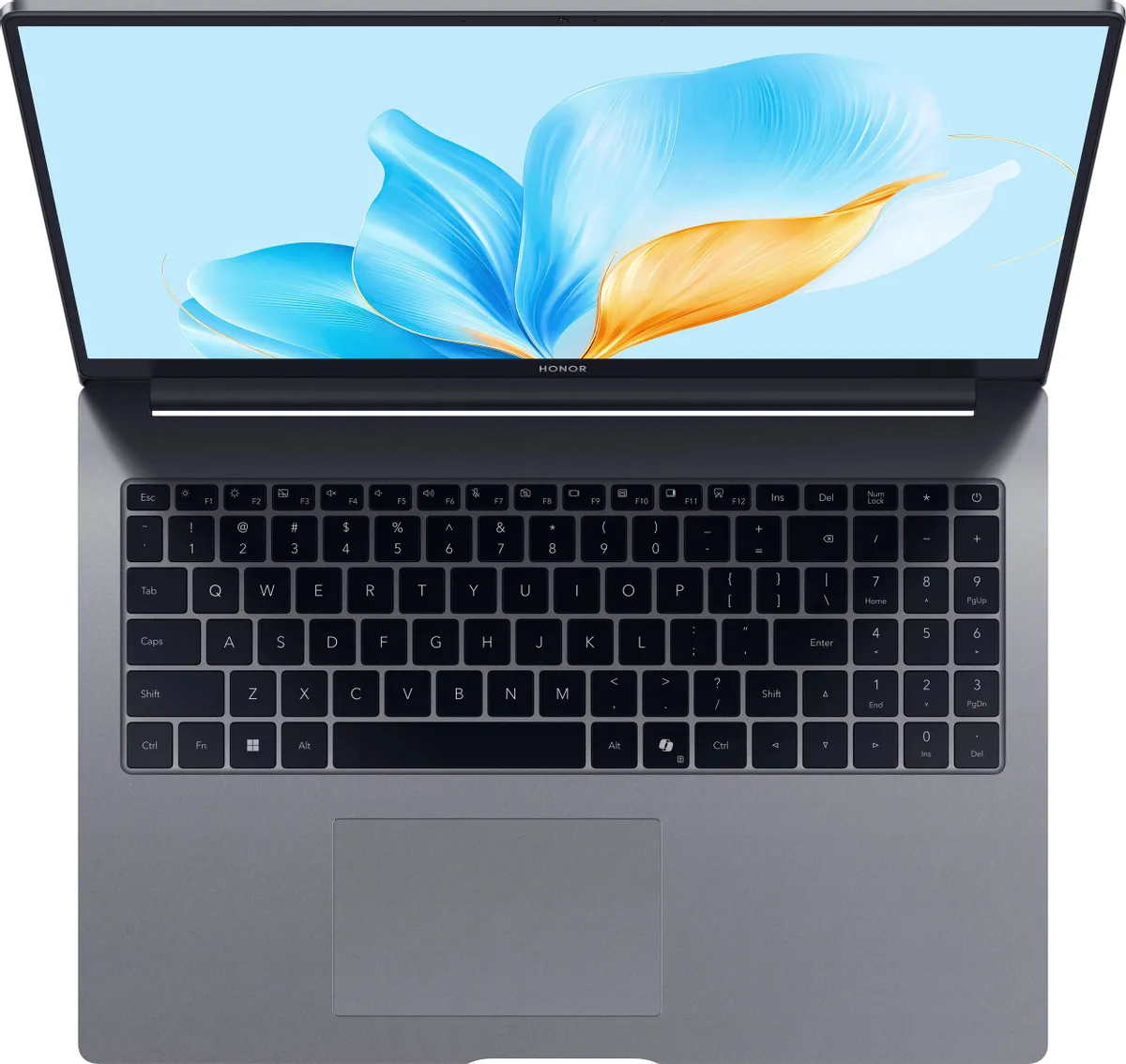 Ноутбук HONOR MagicBook X 16 Intel Core i5-13420H/16Gb/SSD512Gb/16"/IPS/FHD+/60Hz/NoOS/Grey (5301ALXN)