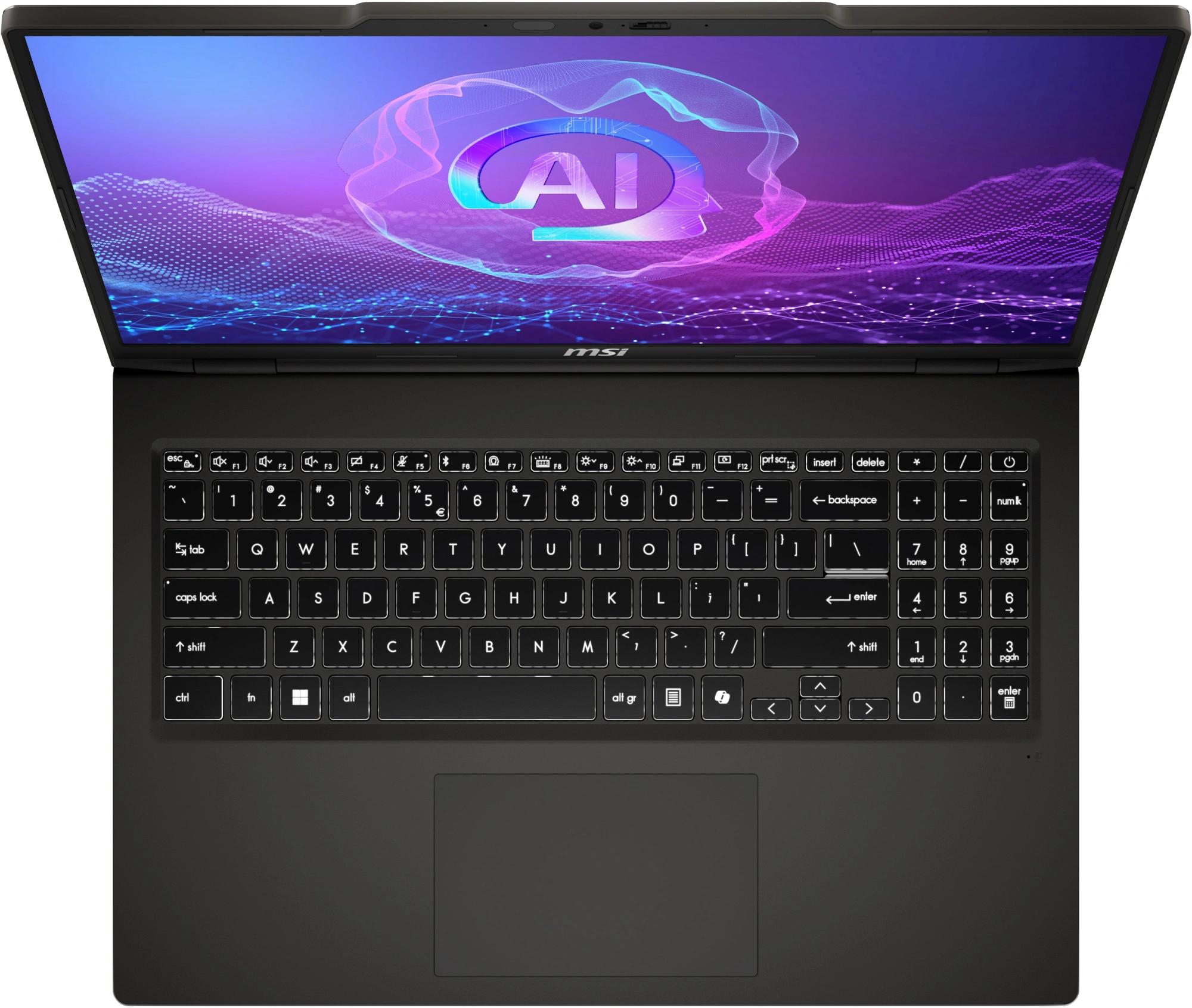 Ноутбук MSI VenturePro 16 AI A2HVEG-033XRU арт. 9S7-261121-033