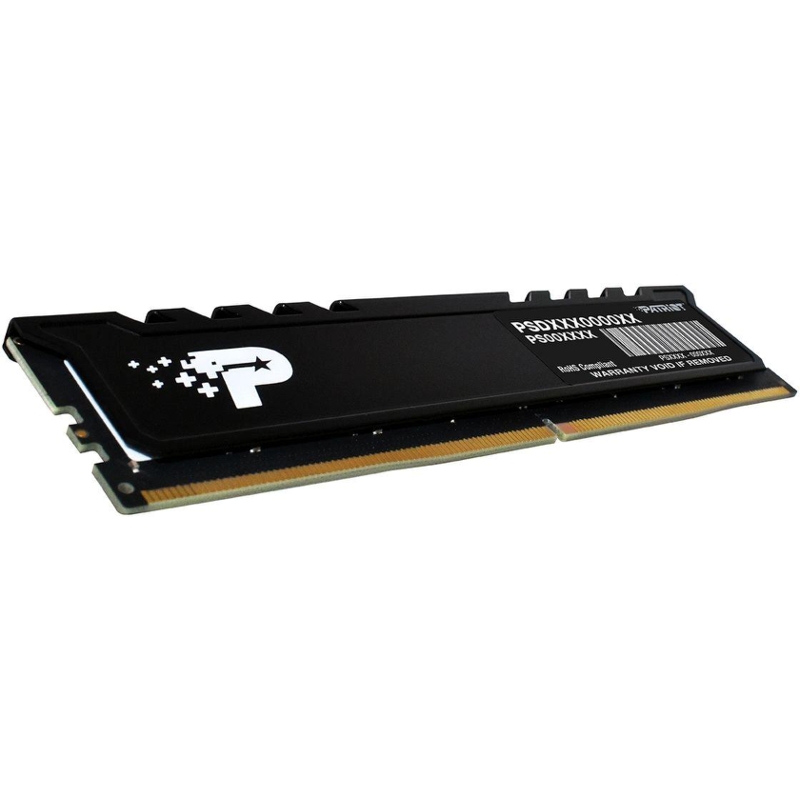 Patriot DDR5 DIMM 16GB 5600MHz PSP516G560081H1 Signature Premium RTL PC5-44800 CL46 288-pin 1.1В single rank с радиатором Ret