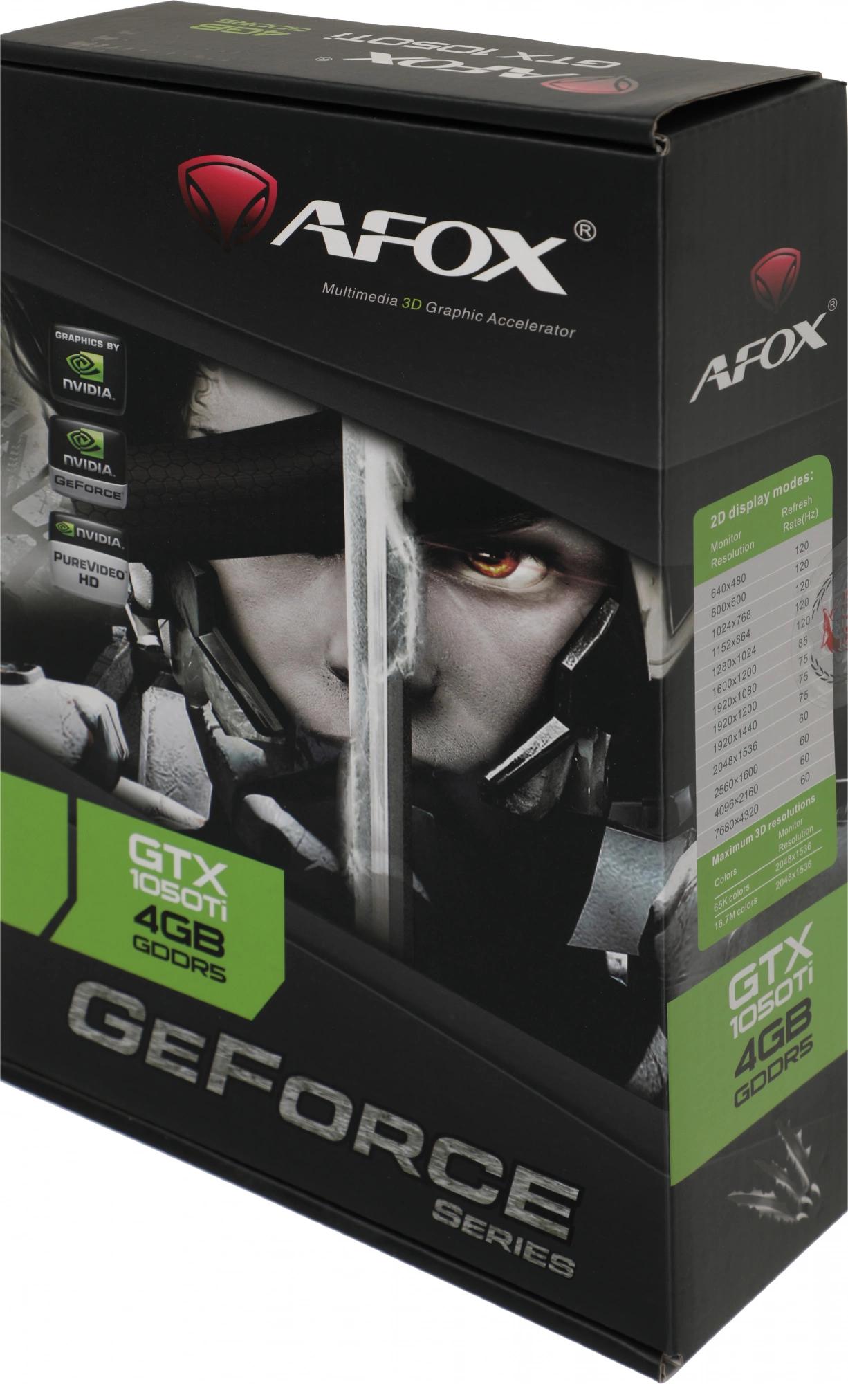 AFOX CORPORATION AF1050TI-4096D5H7-V8