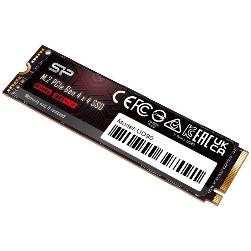 Silicon Power SSD UD90 SP01KGBP44UD9005 1ТБ, M.2 2280, PCIe 4.0 x4, NVMe, M.2