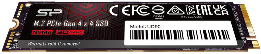 Silicon Power SSD UD90 SP01KGBP44UD9005 1ТБ, M.2 2280, PCIe 4.0 x4, NVMe, M.2
