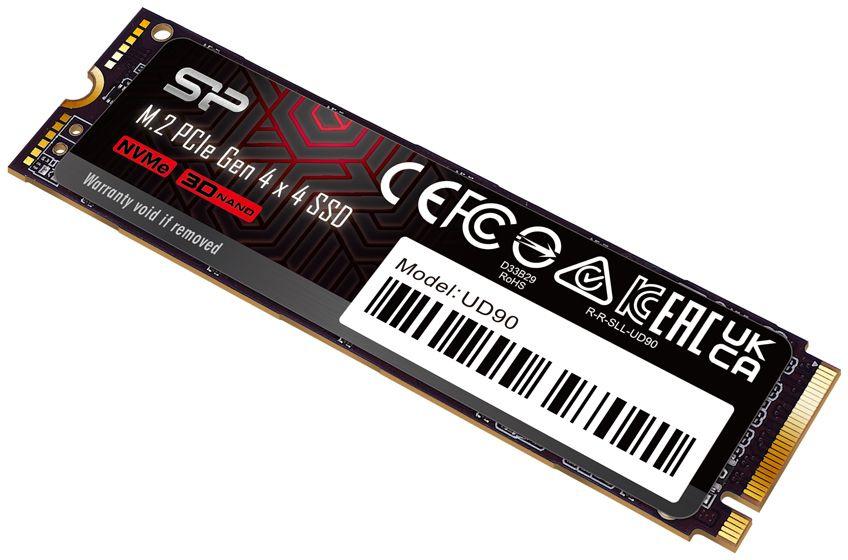 Silicon Power SSD UD90 SP01KGBP44UD9005 1ТБ, M.2 2280, PCIe 4.0 x4, NVMe, M.2