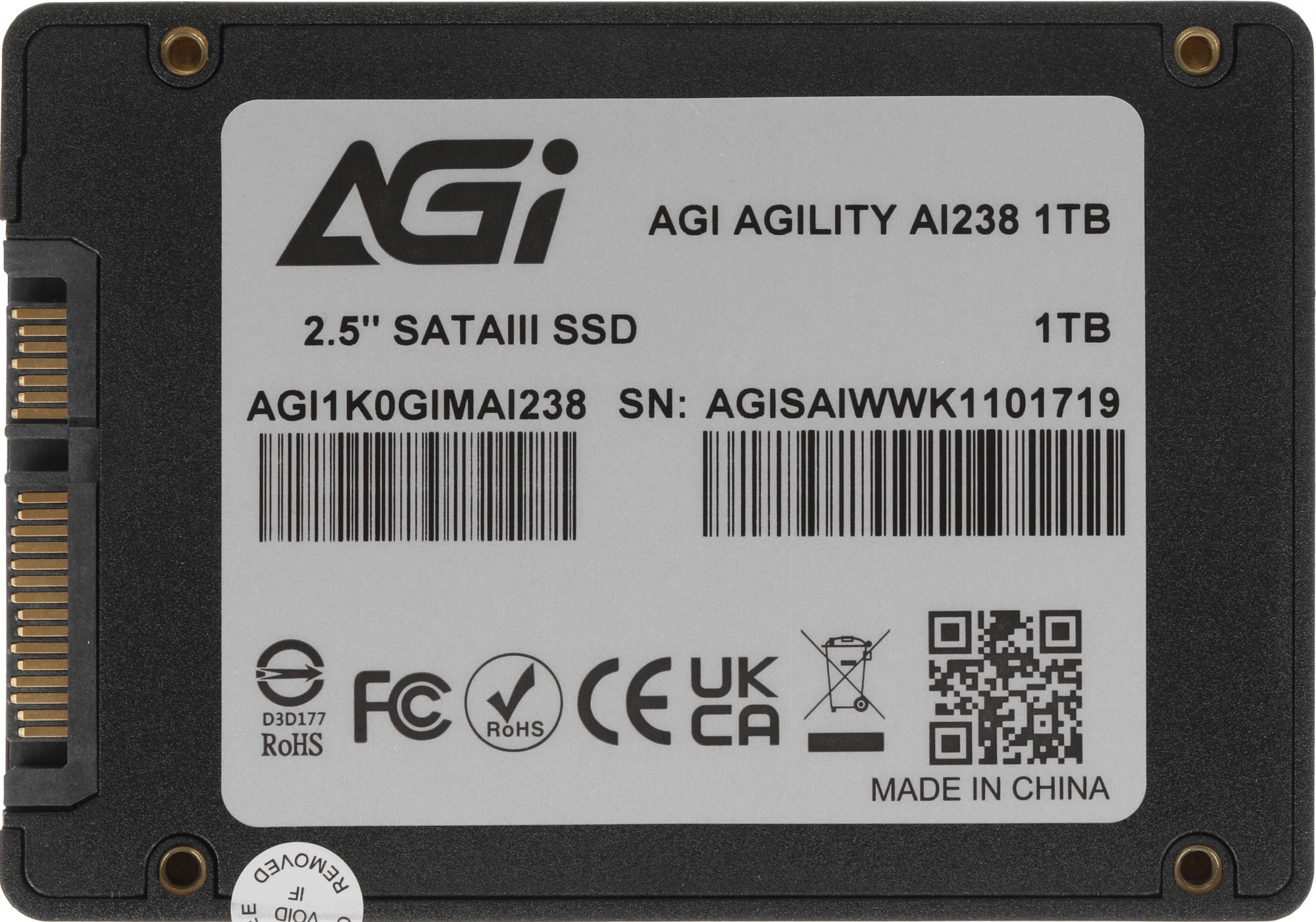 AGI TECHNOLOGY CO., LTD AGI1K0GIMAI238