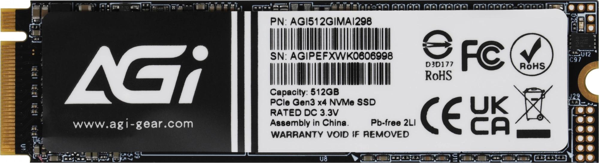 AGI TECHNOLOGY CO., LTD AGI512GIMAI298