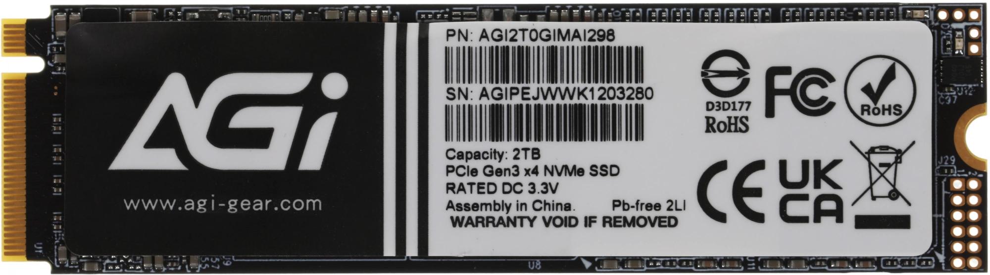 AGI TECHNOLOGY CO., LTD AGI2T0GIMAI298