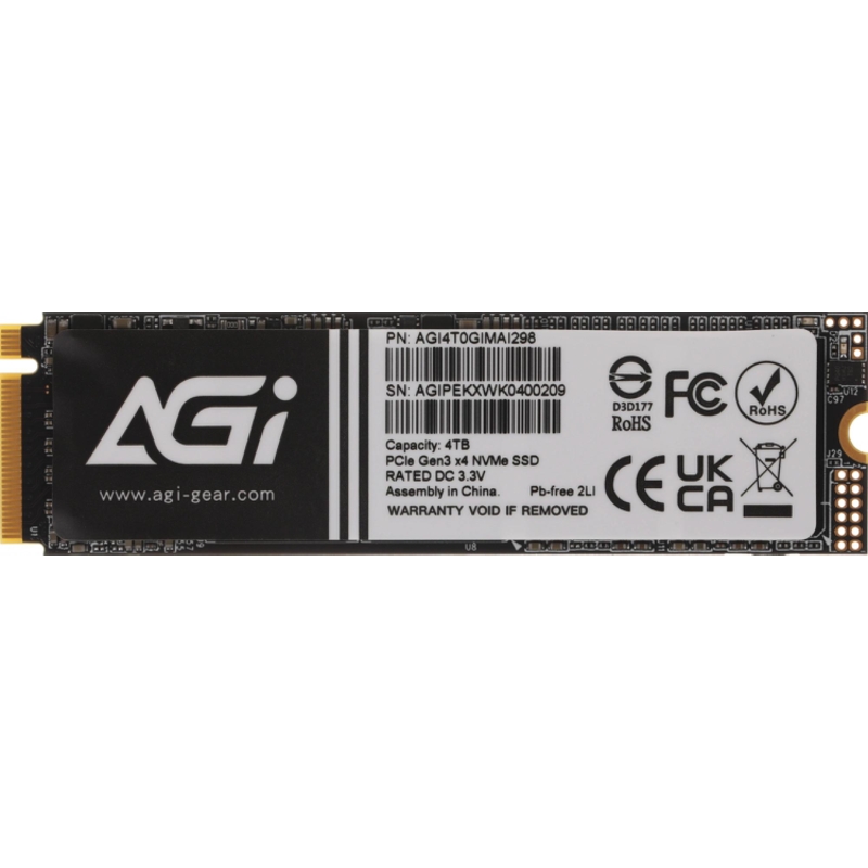 AGI TECHNOLOGY CO., LTD AGI4T0GIMAI298