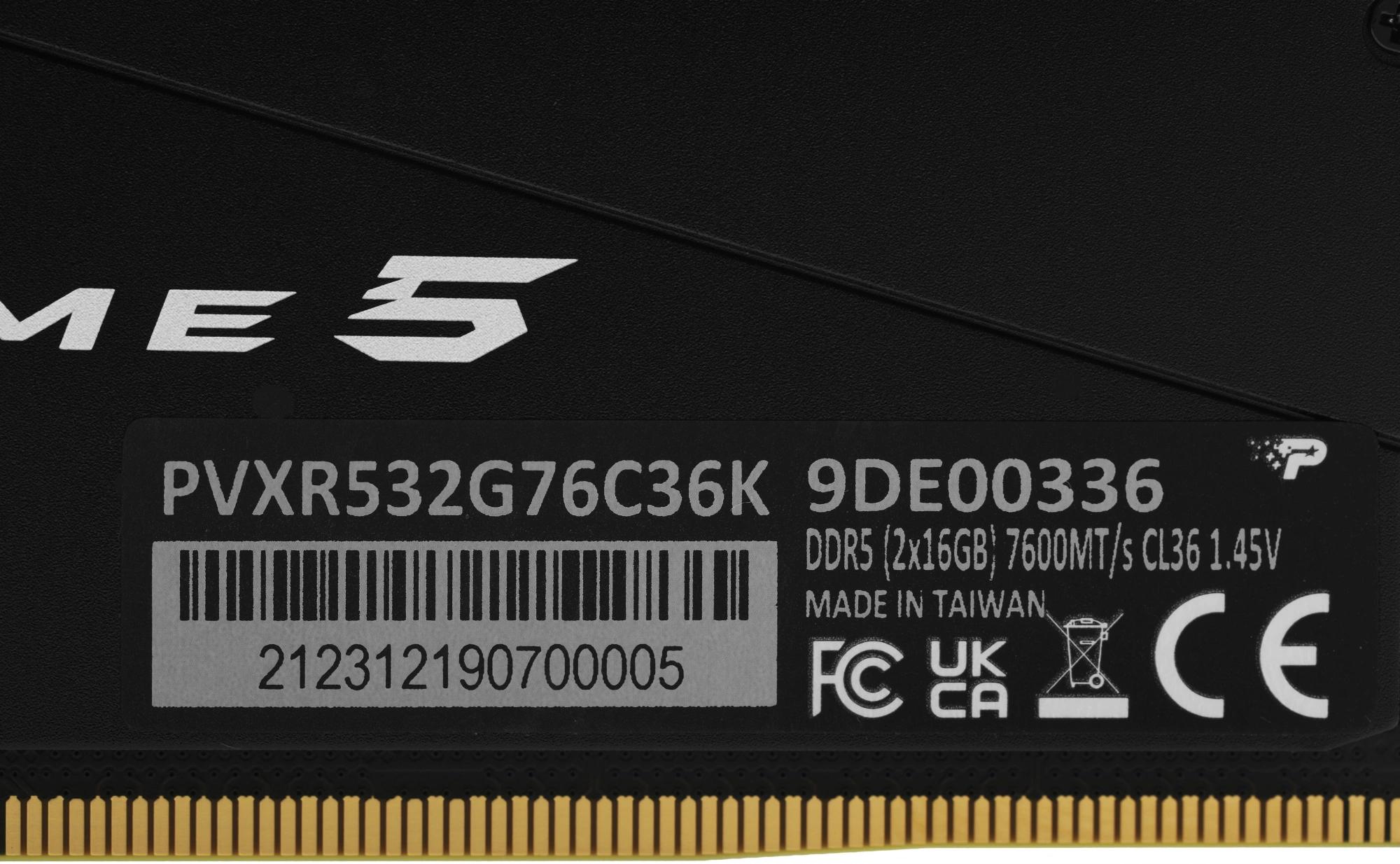 Patriot PVXR532G76C36K