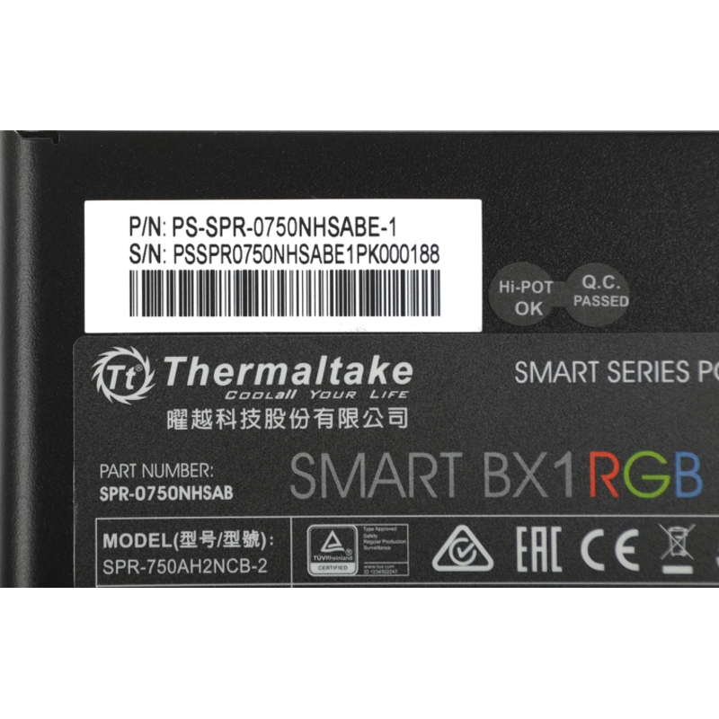 Thermaltake PS-SPR-0750NHSABE-1