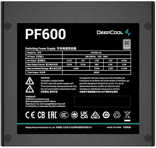 Deepcool R-PF600D-HA0B-WDEU