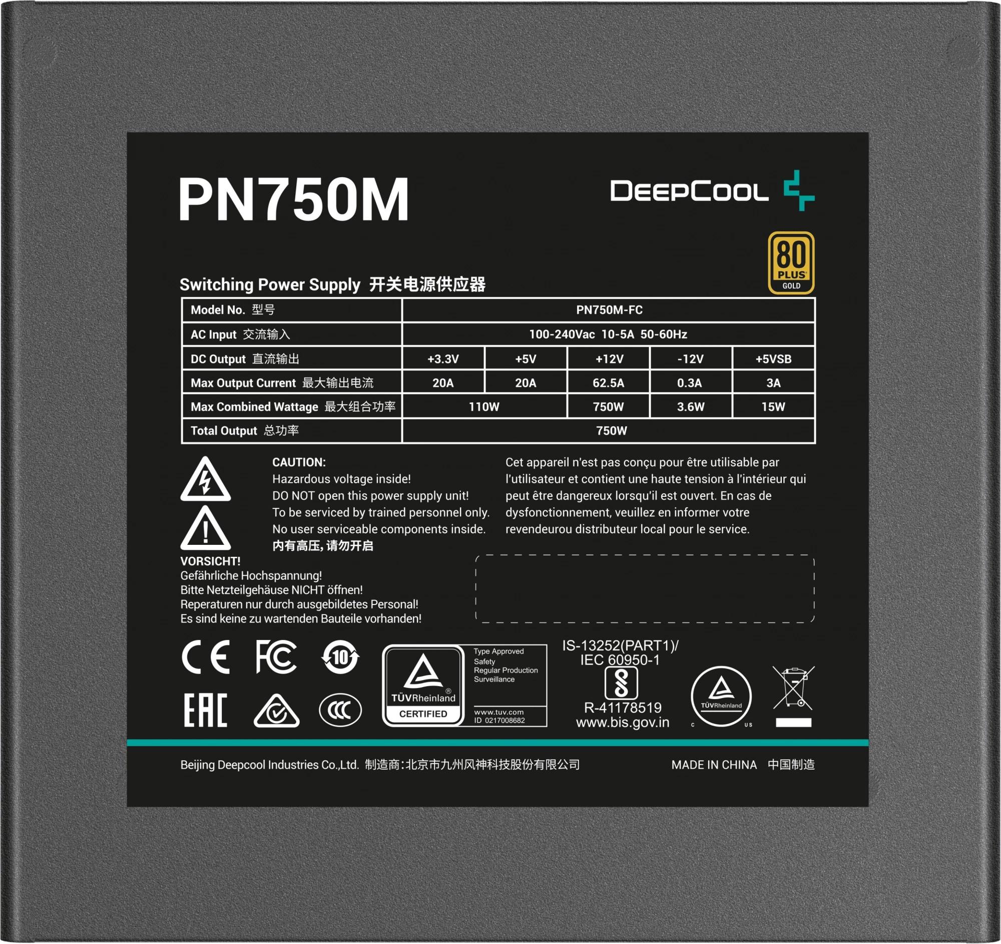 Deepcool R-PN750M-FC0B-WGEU