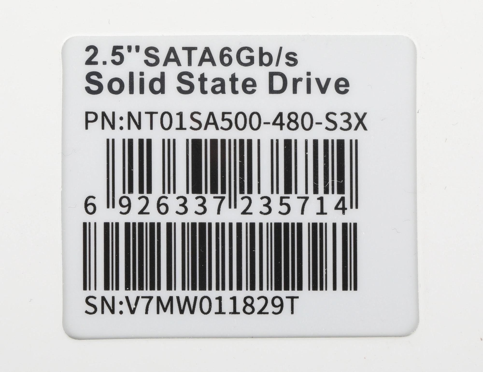 Netac NT01SA500-480-S3X