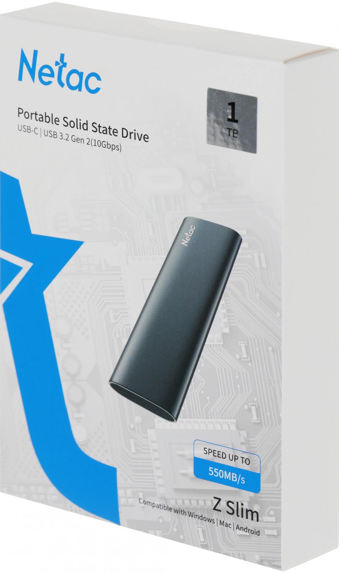 Netac NT01ZSLIM-001T-32BK