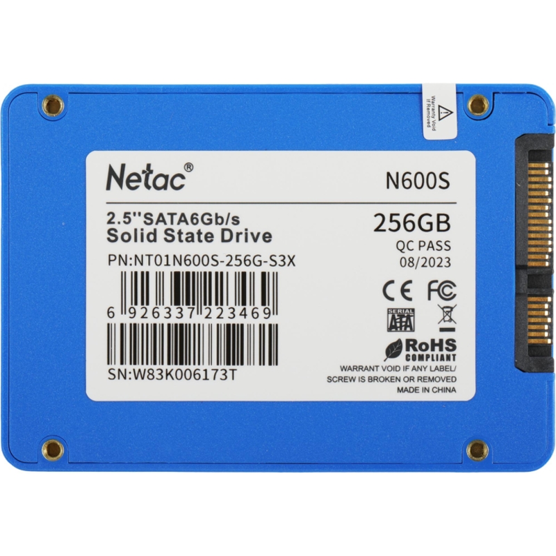 Netac NT01N600S-256G-S3X