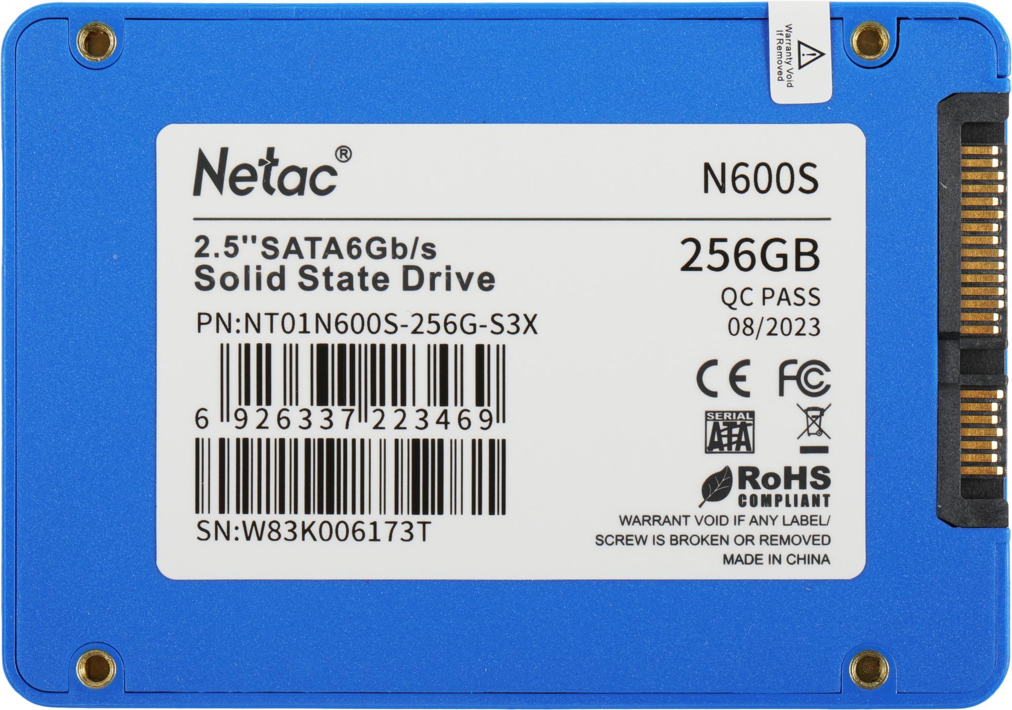 Netac NT01N600S-256G-S3X