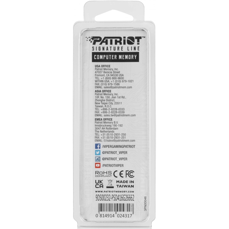 Patriot PSD416G26662
