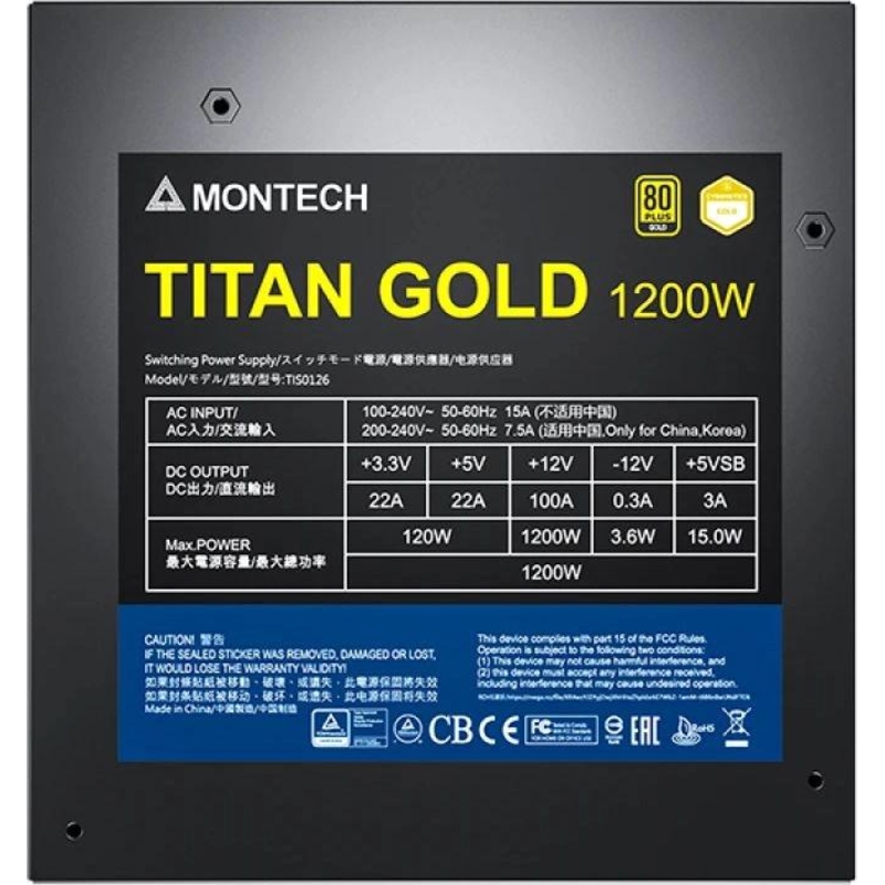 Montech TITAN GOLD 1200 TIS0126
