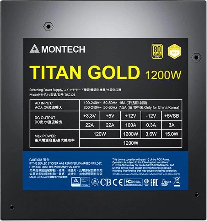 Montech TITAN GOLD 1200 TIS0126