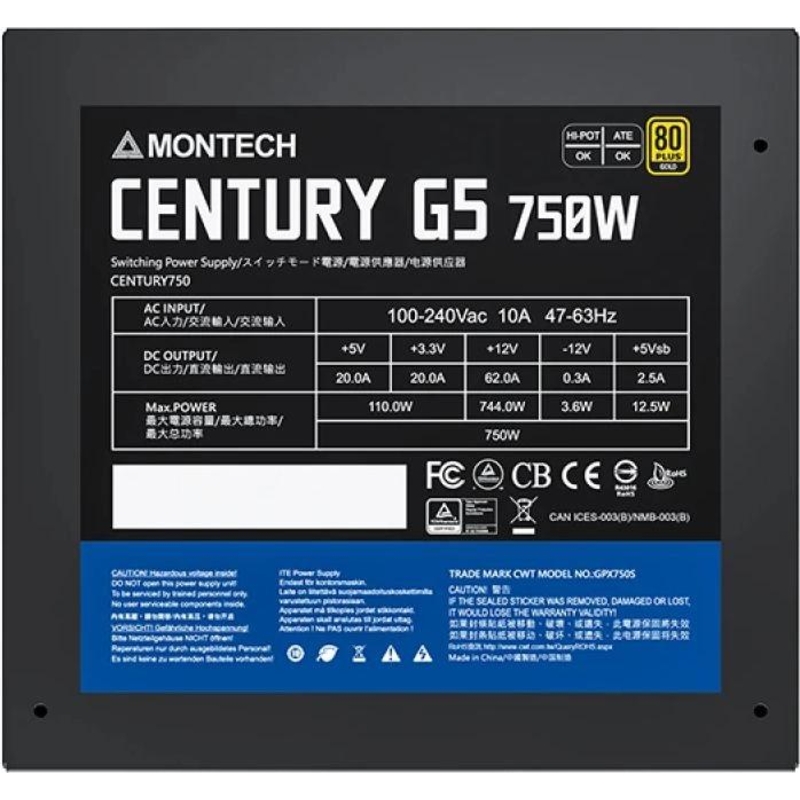 Montech CENTURY GOLD G5 750