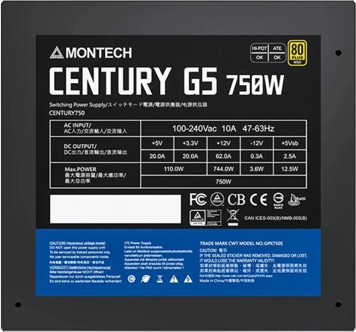Montech CENTURY GOLD G5 750