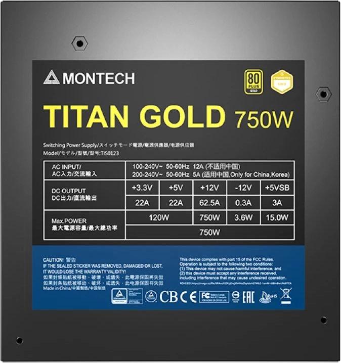 Montech TITAN GOLD 750 TIS0123