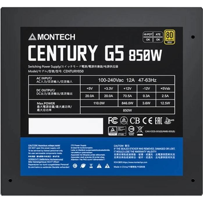 Montech CENTURY GOLD G5 850