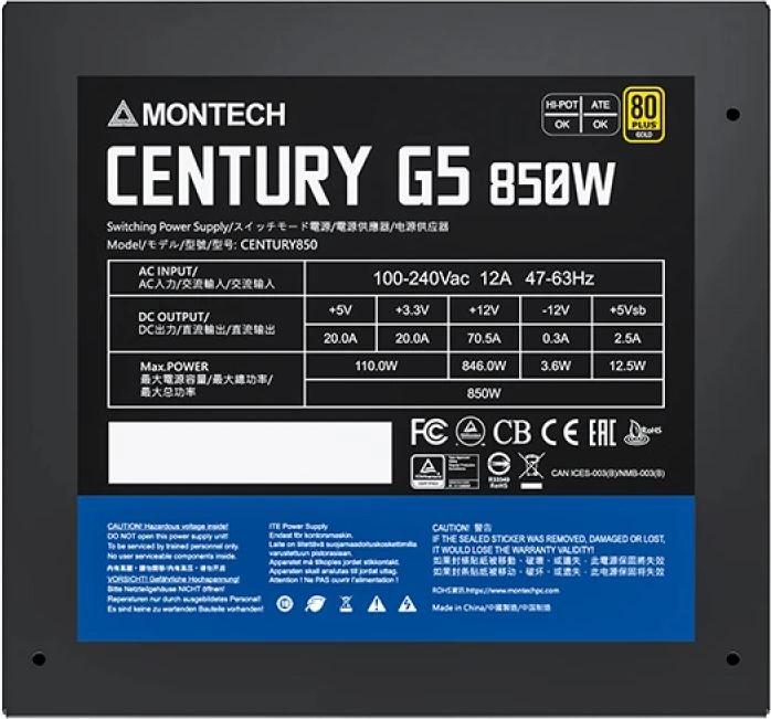 Montech CENTURY GOLD G5 850