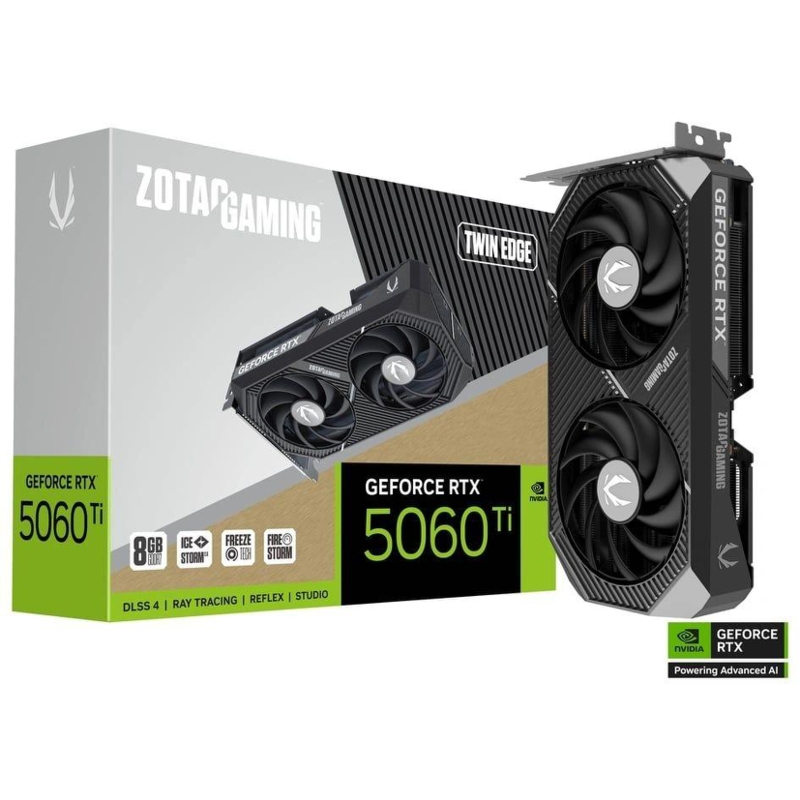 Zotac GAMING GeForce RTX 5060 Ti Twin Edge 8Gb (ZT-B50610E-10M)