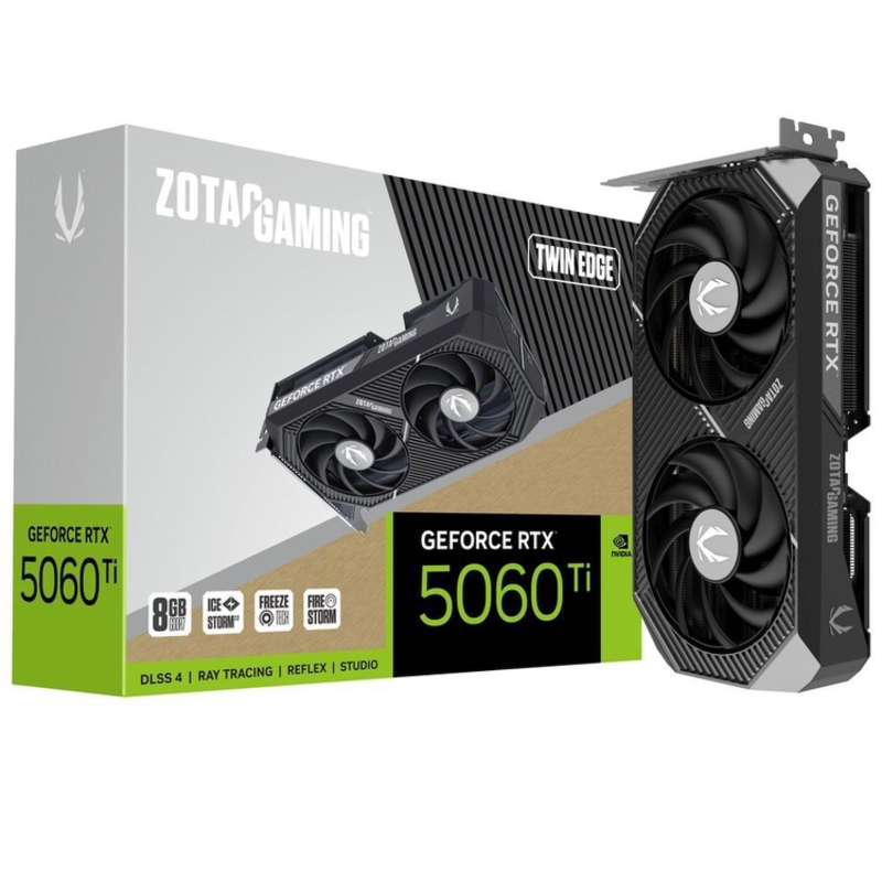 Zotac GAMING GeForce RTX 5060 Ti Twin Edge 8Gb (ZT-B50610E-10M)