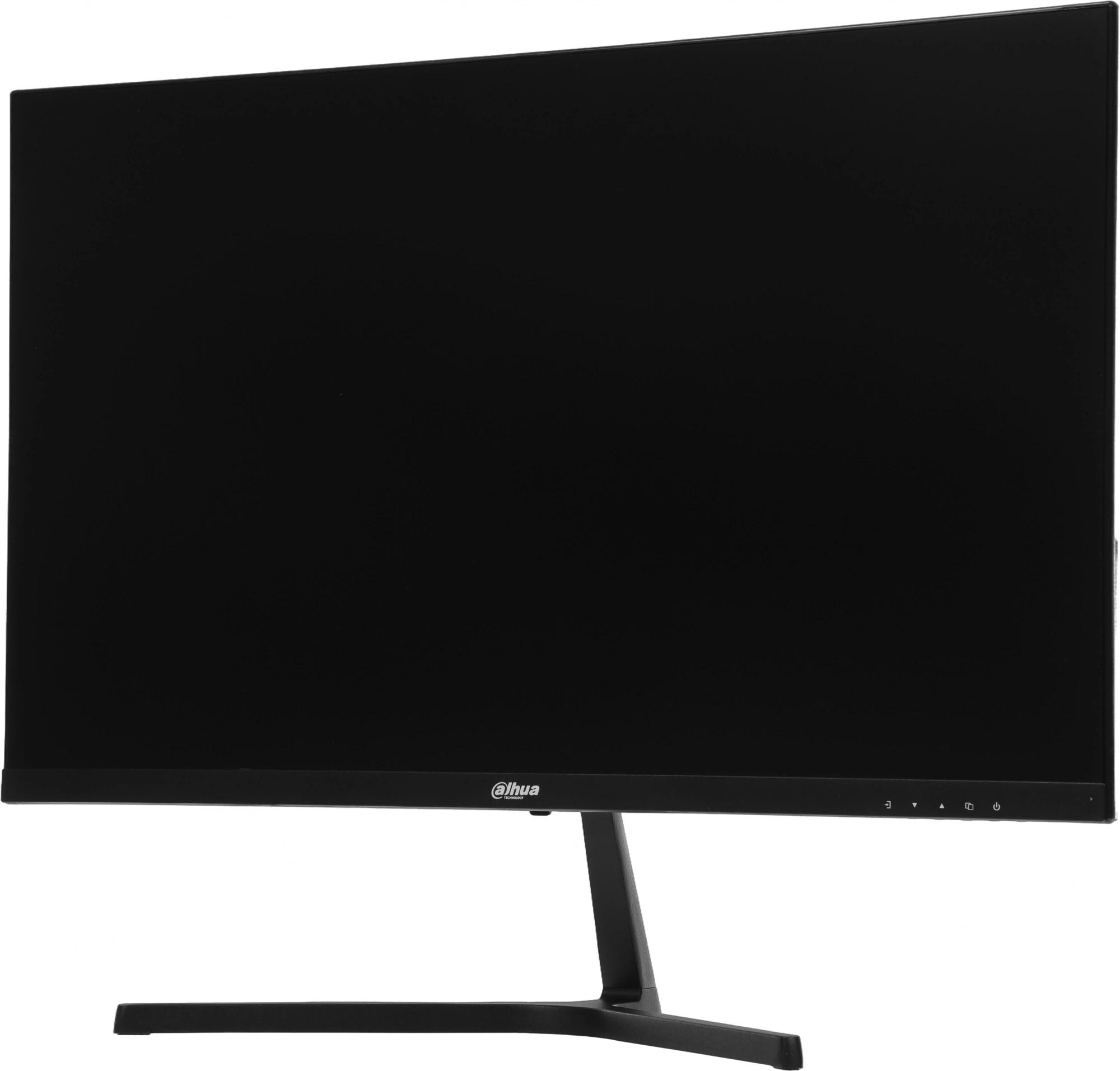 Dahua DHI-LM24-B201S 23.8"(16:9) FullHD монитор IPS LED 1920x1080 250 кд/м2 1000:1 178°/178° 5 мс 100Гц 16.7Млн (8 бит) VESA: 75X75 VGA HDMI Аудио выход Динамики