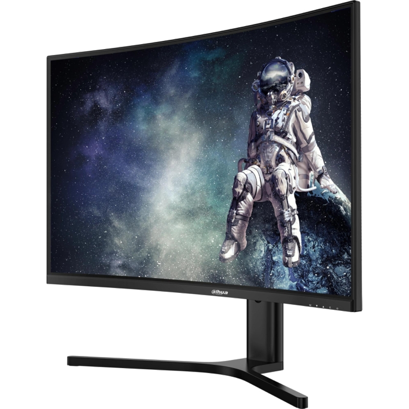 Dahua DHI-LM32-E330CA 32"(16:9) изогнутый QHD монитор VA LED 2560?1440 300 кд/м2 3000:1 178°/178 1 мс 180Гц 1500R, VESA: 100?100 HDMI?2, DP?2 Аудио выход?1 Регулировка по высоте