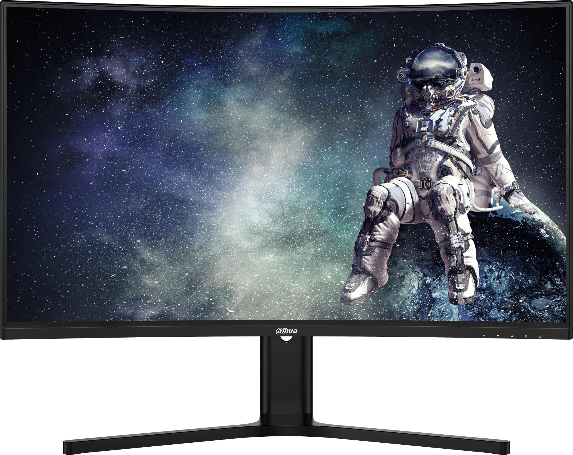 Dahua DHI-LM32-E330CA 32"(16:9) изогнутый QHD монитор VA LED 2560?1440 300 кд/м2 3000:1 178°/178 1 мс 180Гц 1500R, VESA: 100?100 HDMI?2, DP?2 Аудио выход?1 Регулировка по высоте