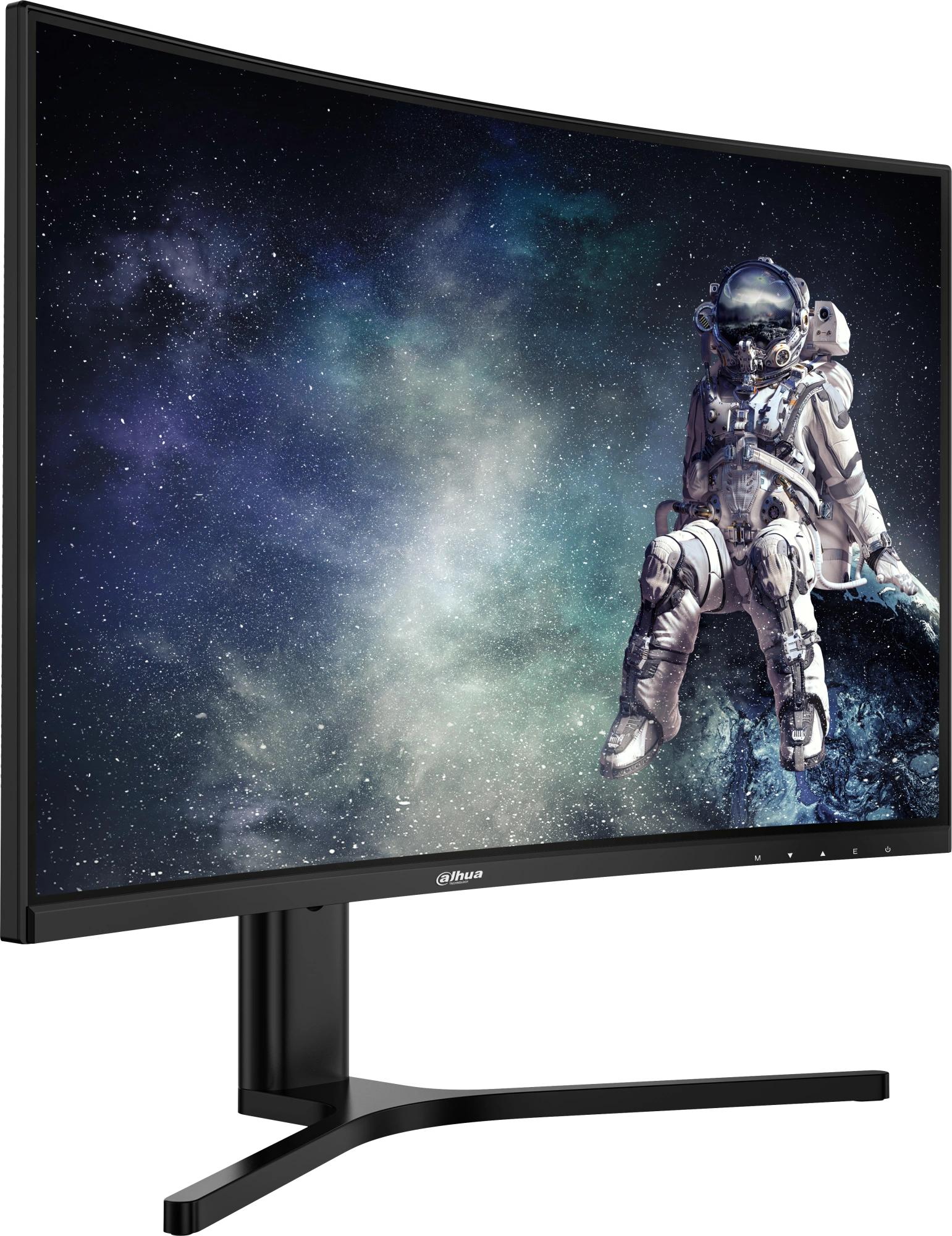 Dahua DHI-LM32-E330CA 32"(16:9) изогнутый QHD монитор VA LED 2560?1440 300 кд/м2 3000:1 178°/178 1 мс 180Гц 1500R, VESA: 100?100 HDMI?2, DP?2 Аудио выход?1 Регулировка по высоте