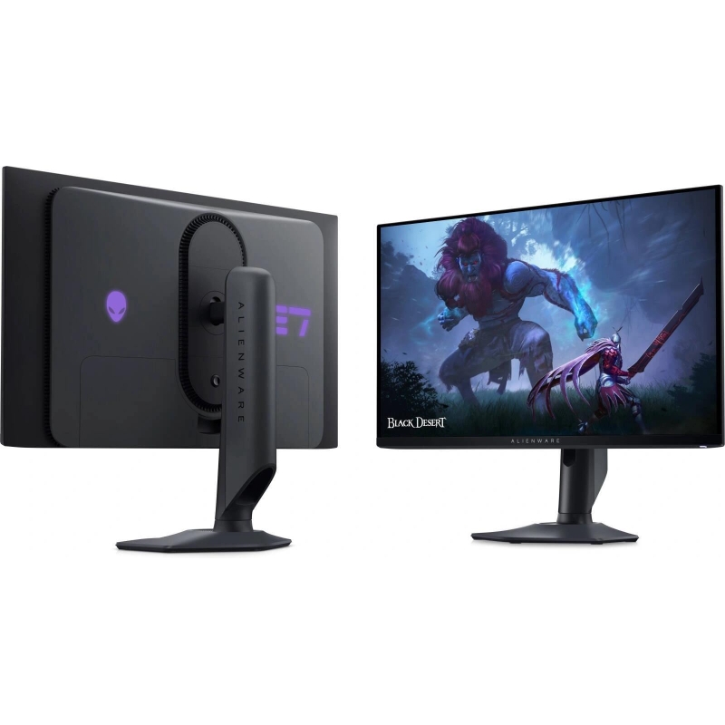 Монитор Dell 27" Alienware AW2725DF черный QD OLED LED 16:9 HDMI матовая HAS Piv 1500000:1 1000cd 178гр/178гр 2560x1440 360Hz FreeSync Premium Pro DP 2K USB 9.79кг