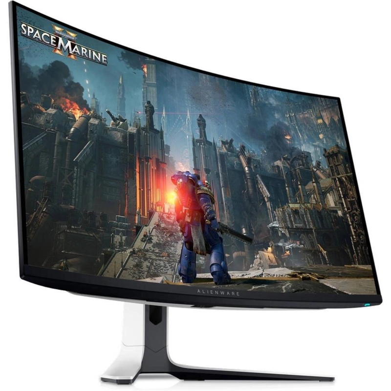 Монитор Dell 31.6" Alienware AW3225QF белый QD OLED LED 16:9 HDMI матовая HAS Piv 1000cd 178гр/178гр 3840x2160 240Hz G-Sync DP 4K USB 9.35кг