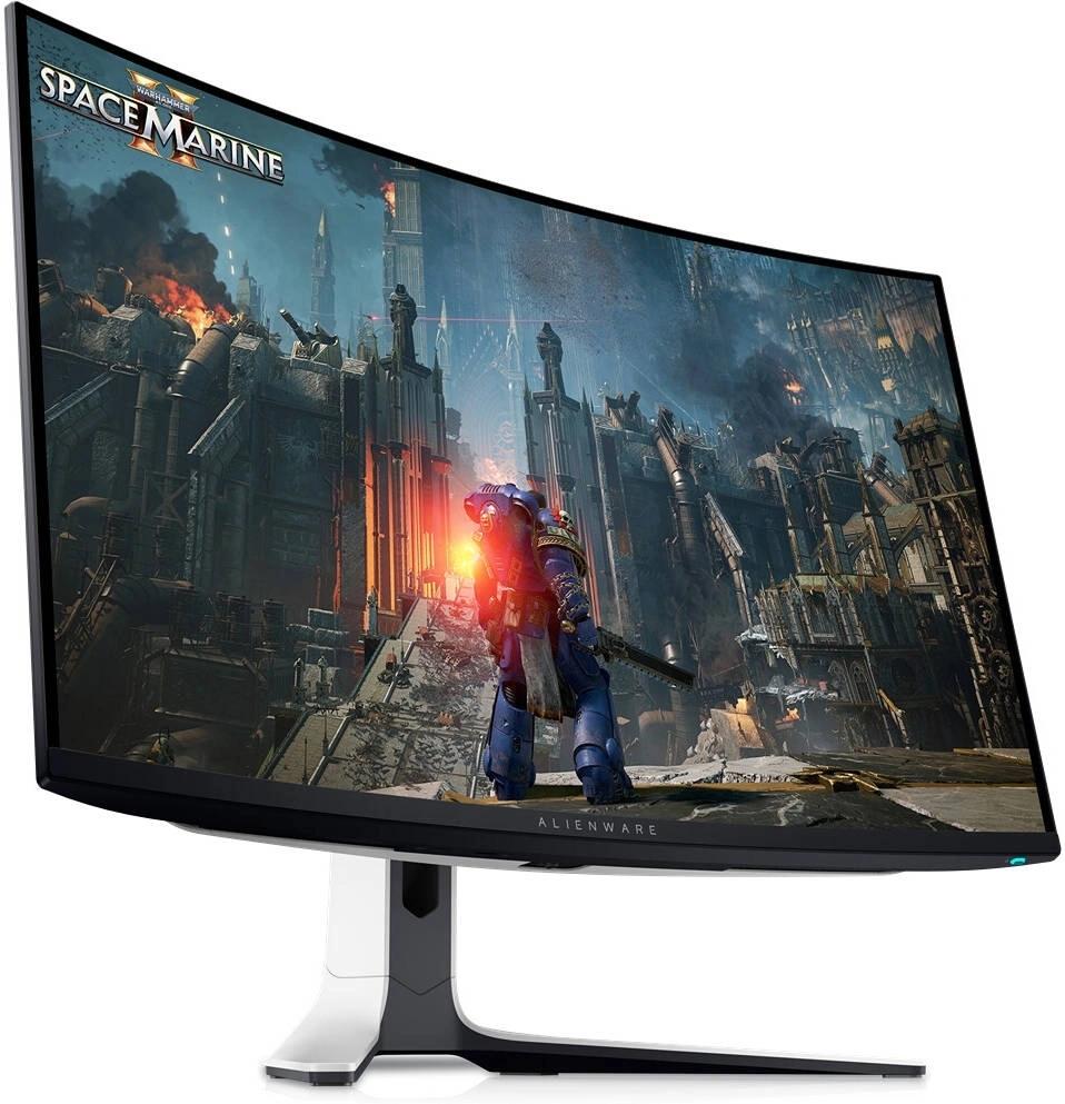 Монитор Dell 31.6" Alienware AW3225QF белый QD OLED LED 16:9 HDMI матовая HAS Piv 1000cd 178гр/178гр 3840x2160 240Hz G-Sync DP 4K USB 9.35кг