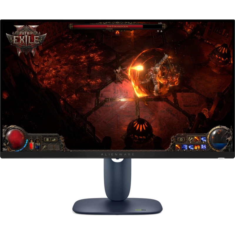 Монитор Dell 27" Alienware AW2725DM черный Fast IPS LED 16:9 HDMI матовая HAS Piv 1000:1 400cd 178гр/178гр 2560x1440 180Hz FreeSync DP 2K USB 6.57кг