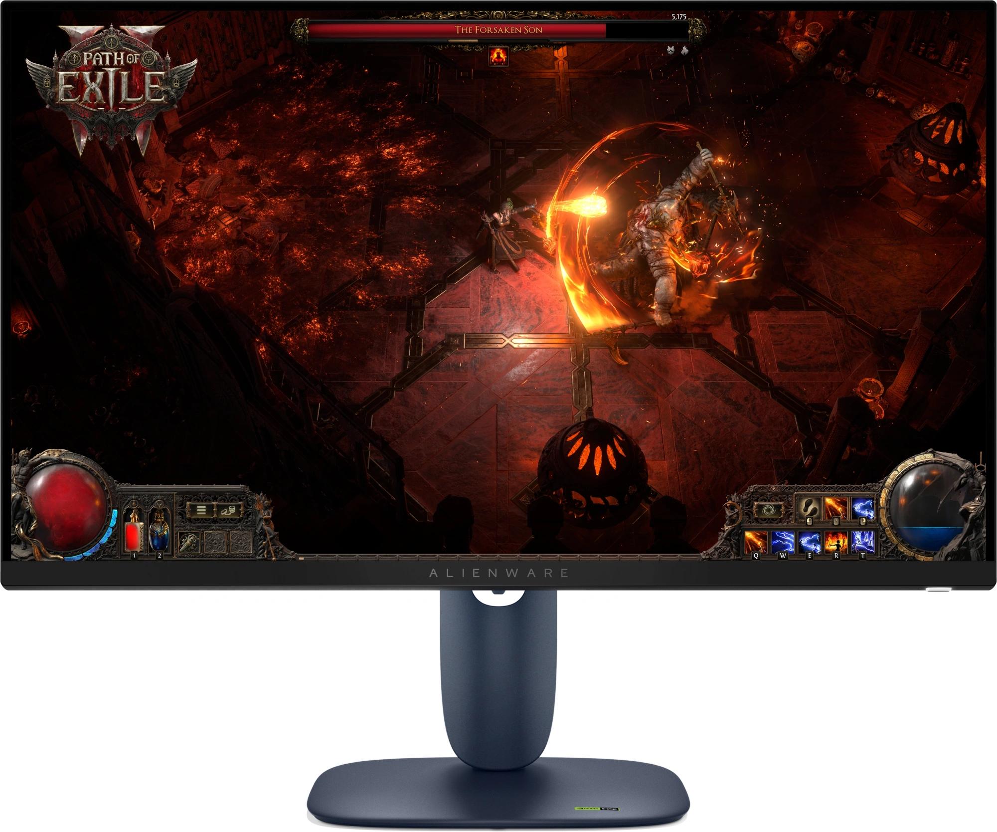 Монитор Dell 27" Alienware AW2725DM черный Fast IPS LED 16:9 HDMI матовая HAS Piv 1000:1 400cd 178гр/178гр 2560x1440 180Hz FreeSync DP 2K USB 6.57кг