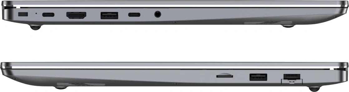 Ноутбук Tecno MegaBook K16SDA Ryzen 5 7430U 16Gb SSD1Tb AMD Radeon Graphics 16" IPS WUXGA (1920x1200) Windows 11 Home grey WiFi BT Cam 6060mAh (71005000262)