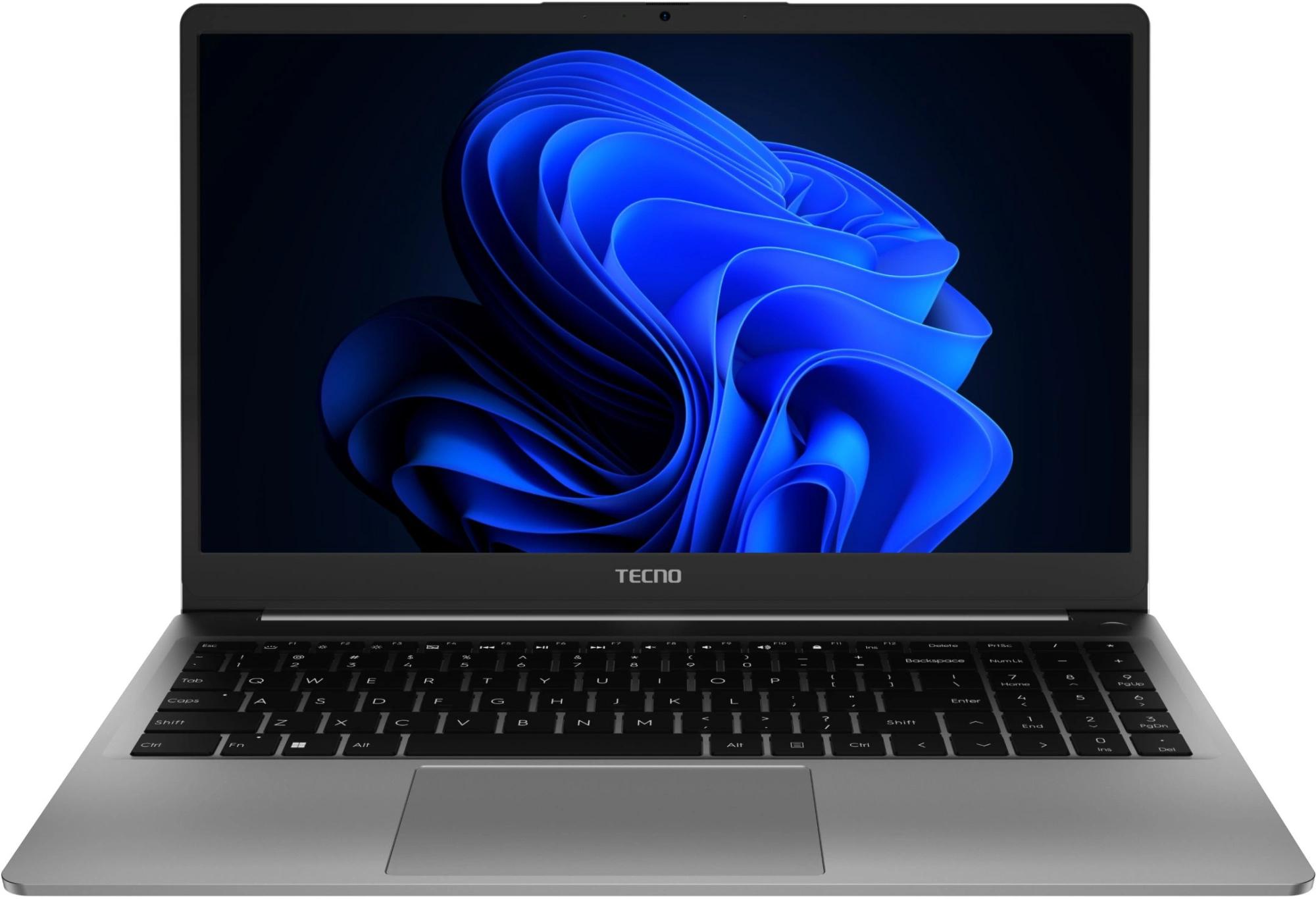 Tecno MegaBook K15SDA [71005000619] Grey 15.6"{FHD Ryzen 5 7430U/8GB/512GB SSD/W11}