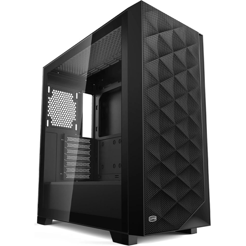 Корпус PcCooler C3D510 BK черный без БП ATX 5x120mm 5x140mm 2xUSB3.0 audio bott PSU