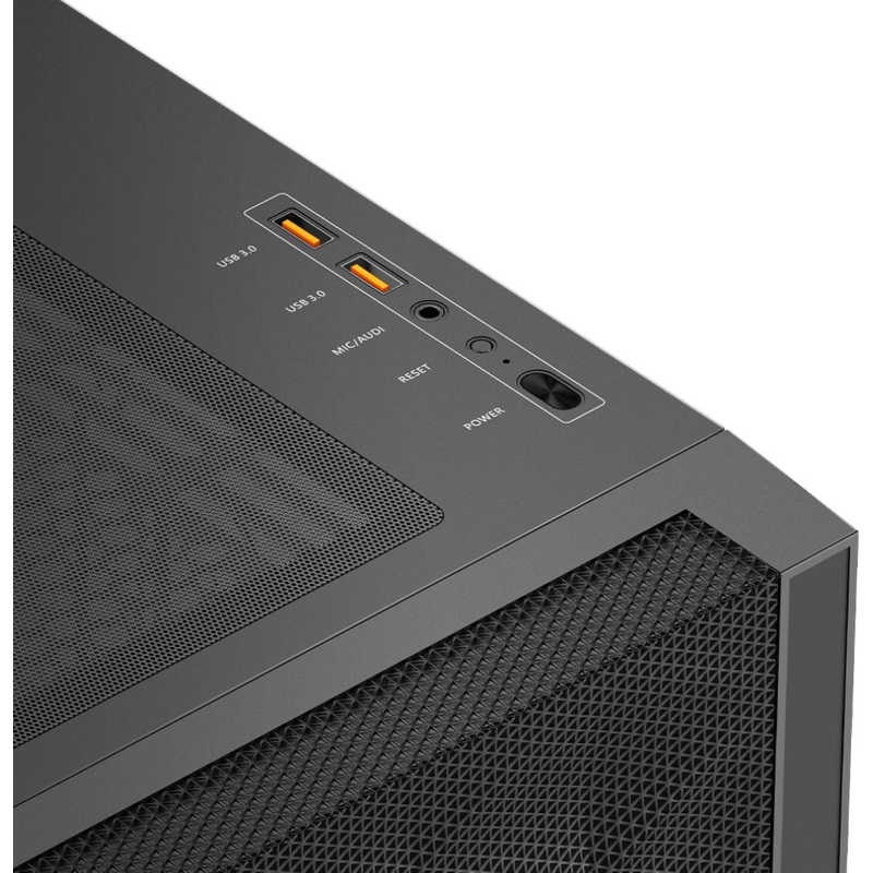 Корпус PcCooler C3D510 BK черный без БП ATX 5x120mm 5x140mm 2xUSB3.0 audio bott PSU