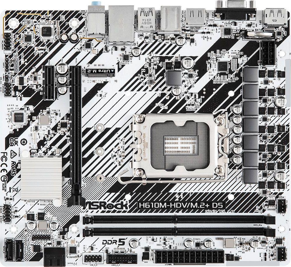 ASRock H610M-HDV/M.2+ D5