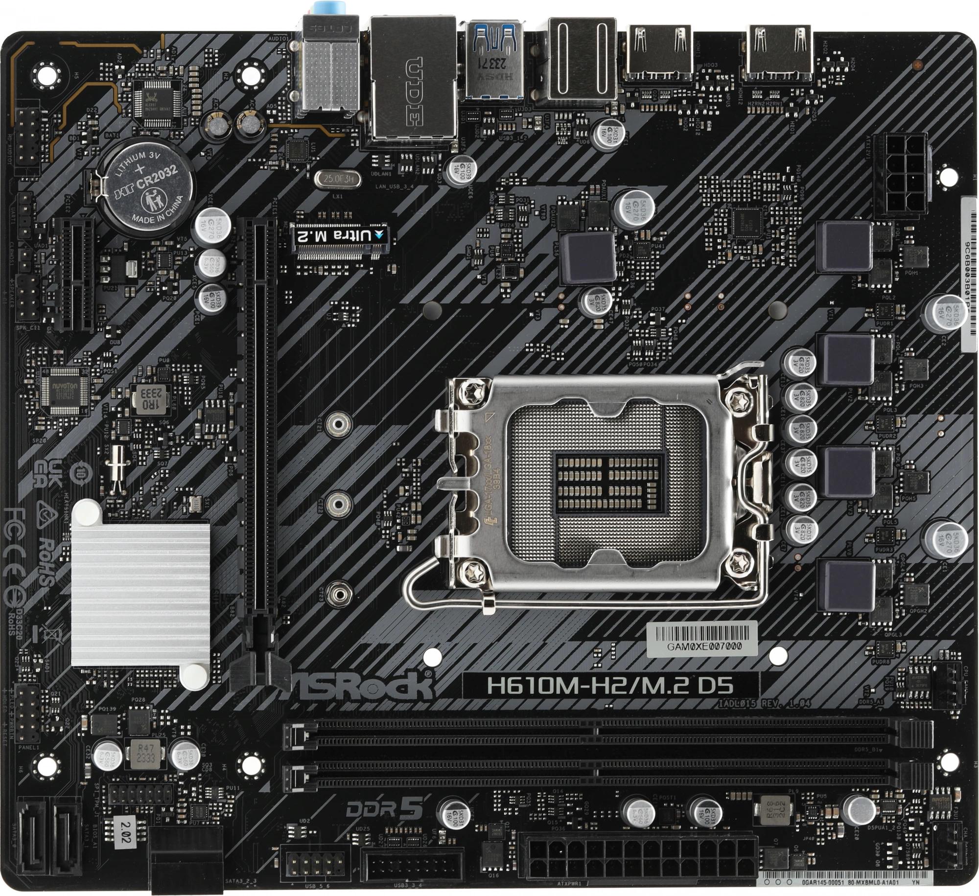 ASRock H610M-H2/M.2 D5