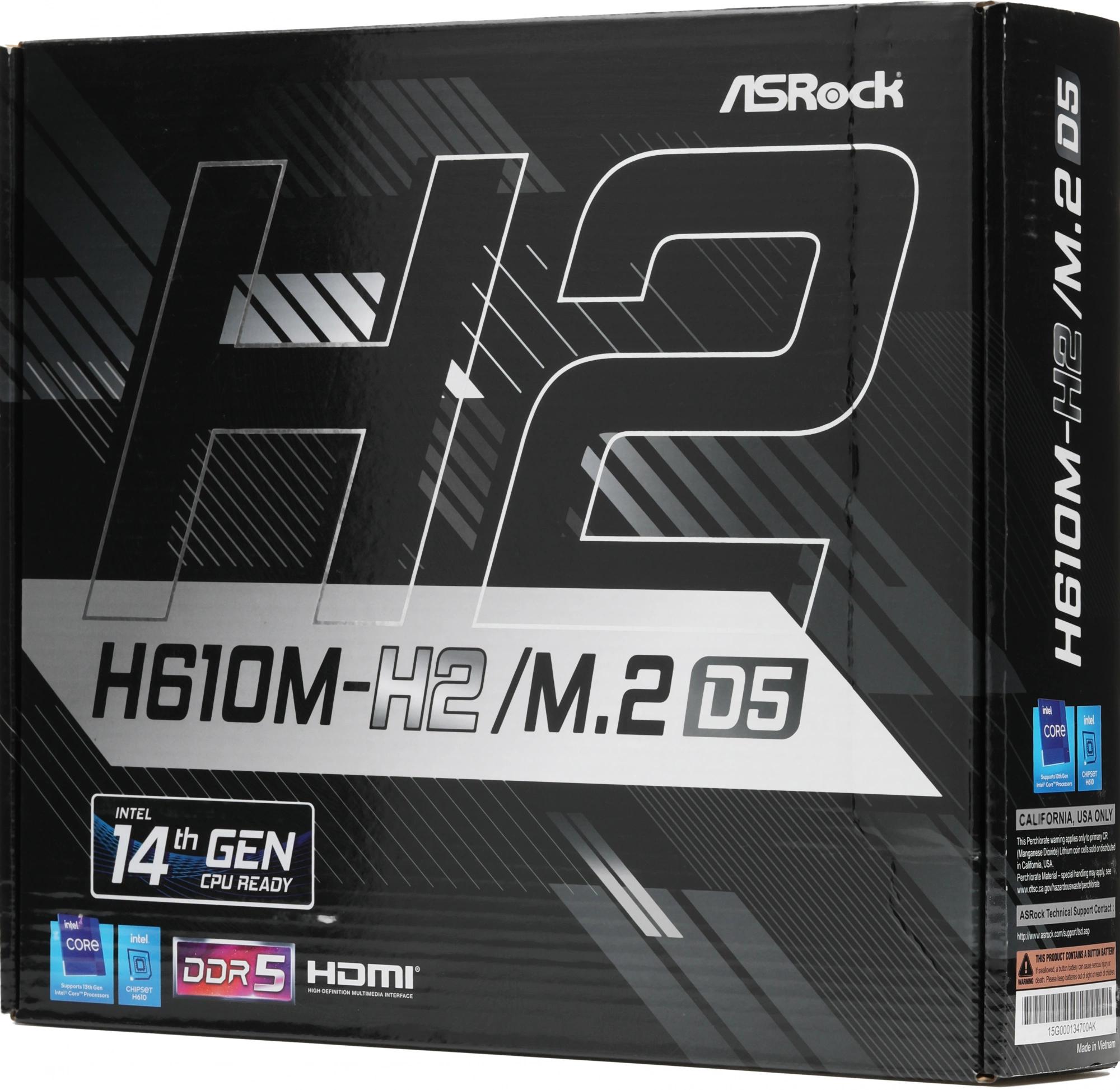 ASRock H610M-H2/M.2 D5