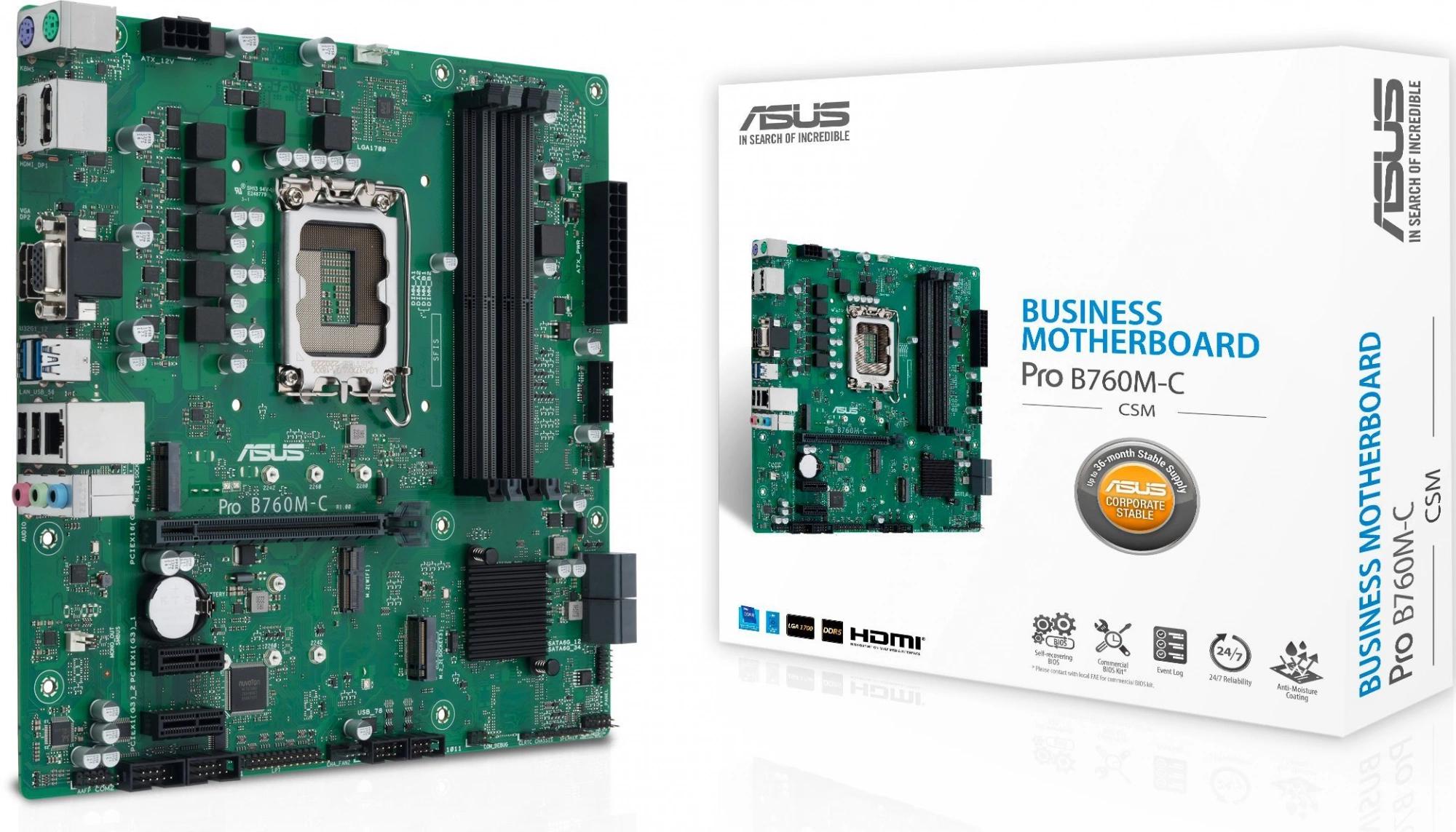 ASUS PRO B760M-C-CSM